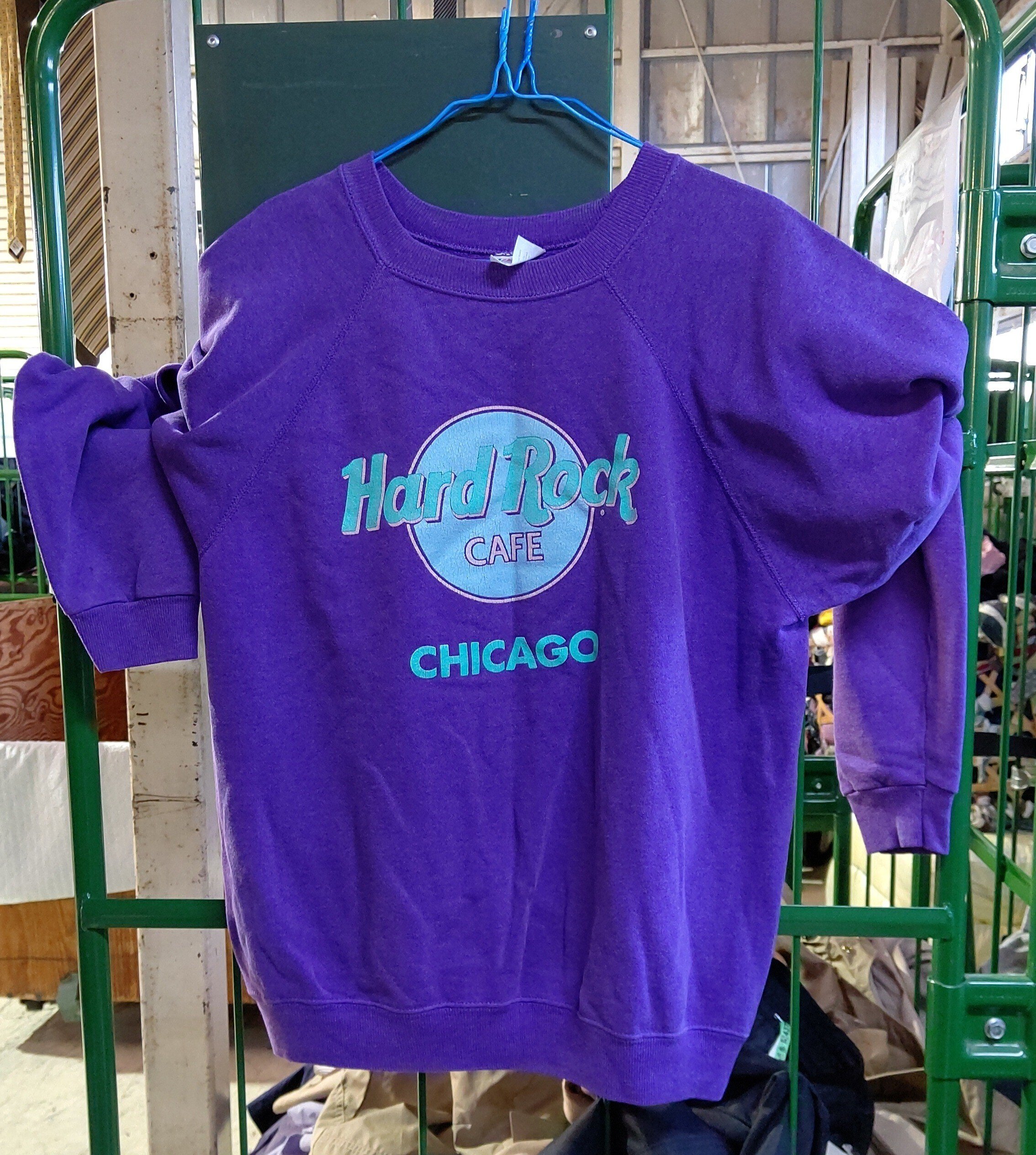 Hard Rock CAFEのスウェットシャツをレスキューした！ヘインズ