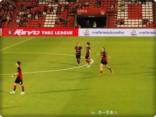 T1第24節 ムアントン・ユナイテッド対トラートFC観戦記【タイリーグ2023-2024】