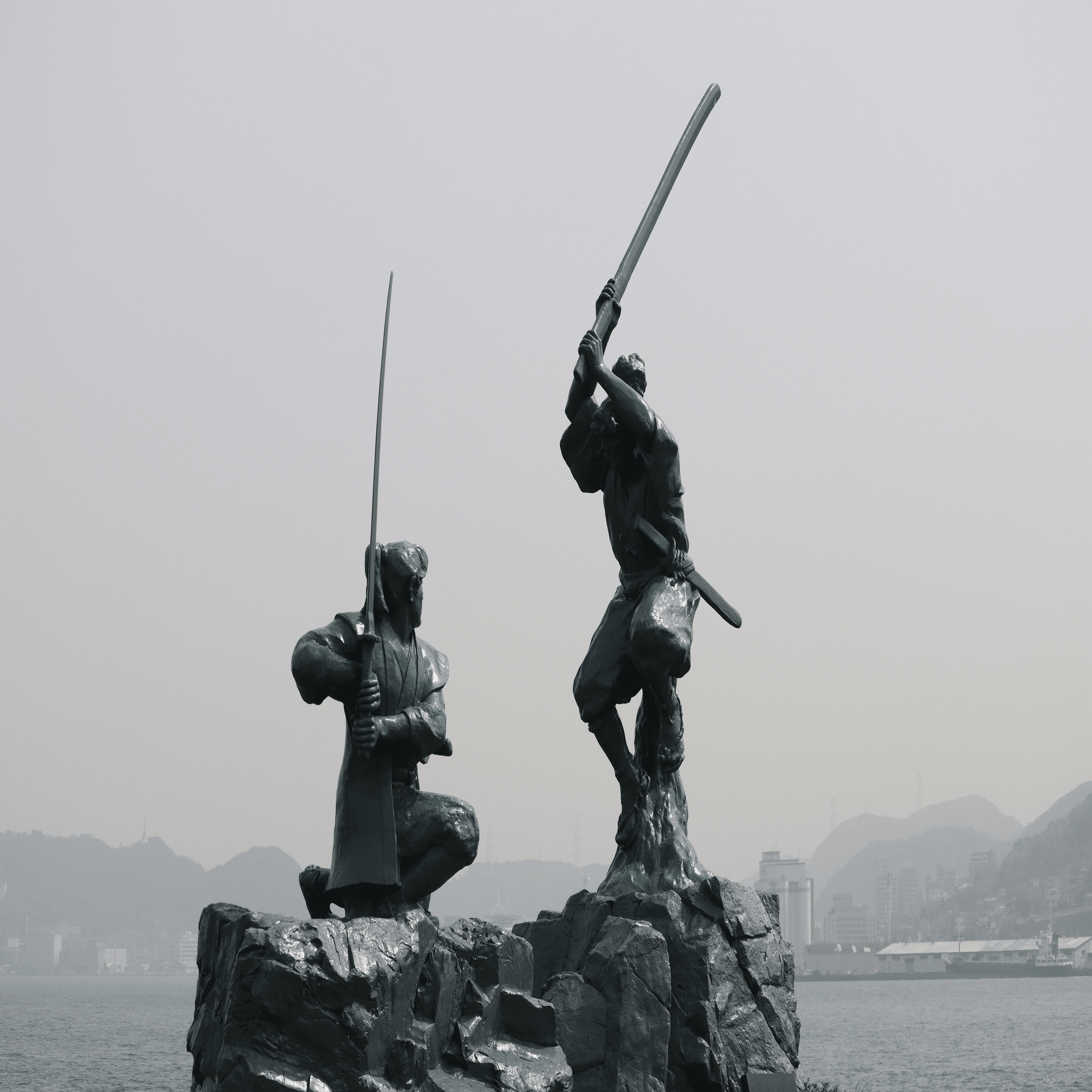 巌流島訪問記｜鮫サメ子