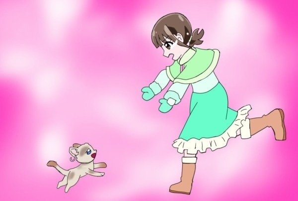 わんぷり10話を見た感想 ユキとまゆの雪の中の出会いのお話 