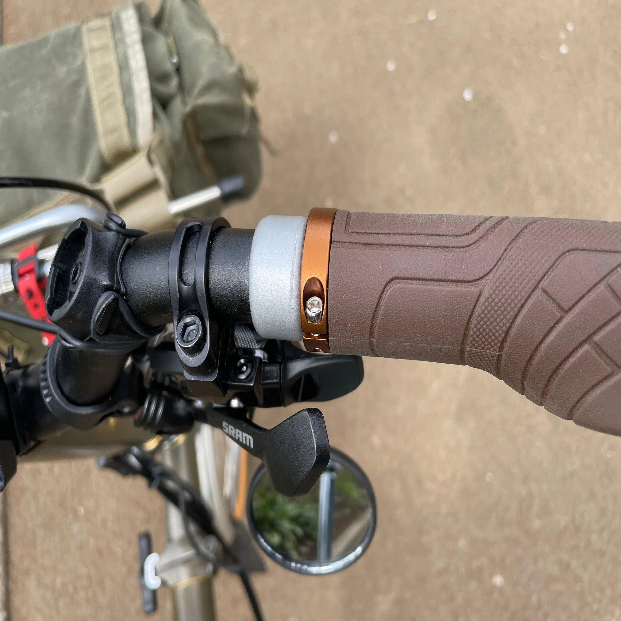 SLB5K」 BROMPTON 外装変速 段付きタイプ 5速用 シフトレバー アルミ 