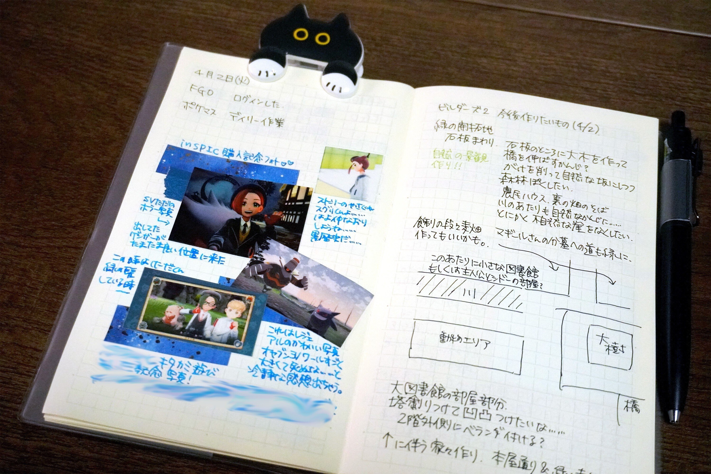 いろいろなゲームの説明書やマップや手帳など いろいろなゲームの説明書やマップや手帳など