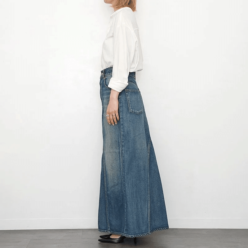 . The Shinzone REMAKE SKIRT デニム気分に新しい提案【THE SHINZONE】REMAKE SKIRT|THIRTY