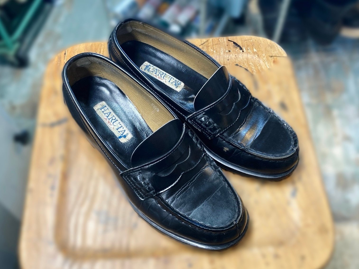 即完売品 ケンフォード 全面 ペイズリー ローファー 革靴
