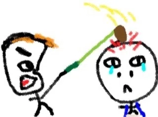 話は違うけど、小学生のころ先生のカミナリが頭に直撃してたよな～
