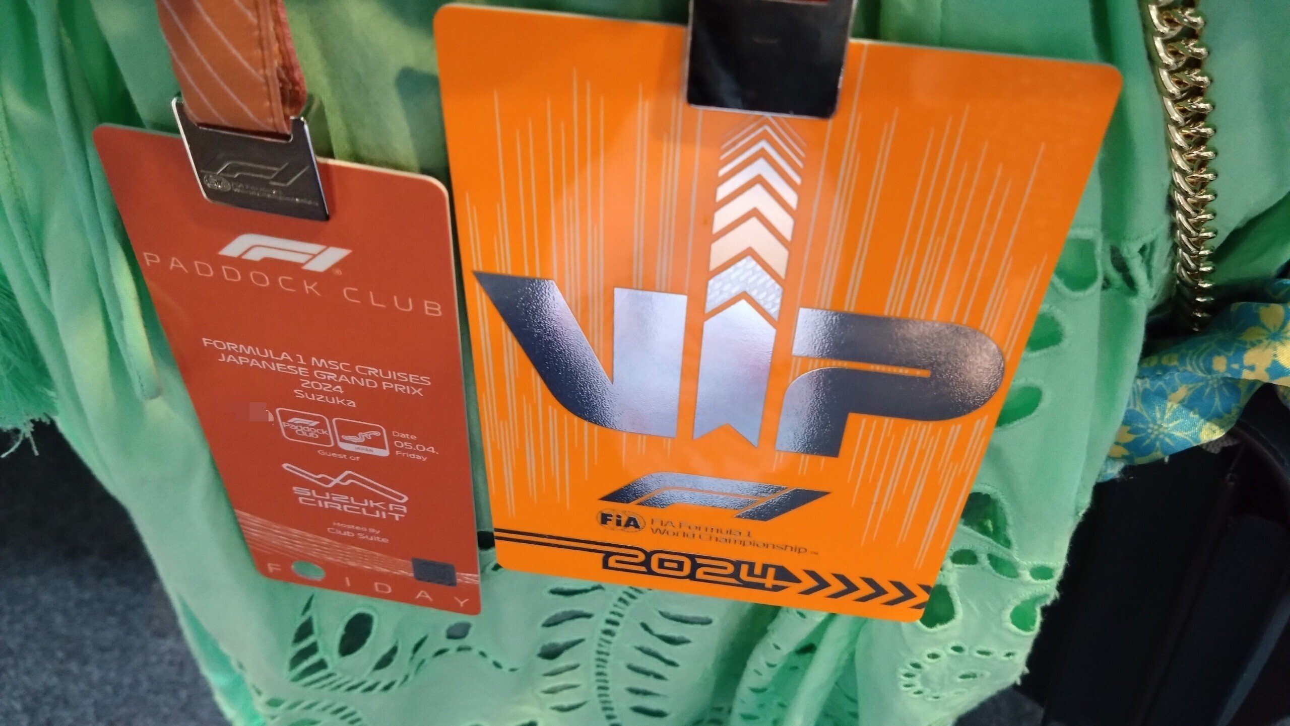 限界オタクがF1日本GPパドッククラブパスを買ってみた|花鈴 限界オタクがF1日本GPパドッククラブパスを買ってみた|花鈴