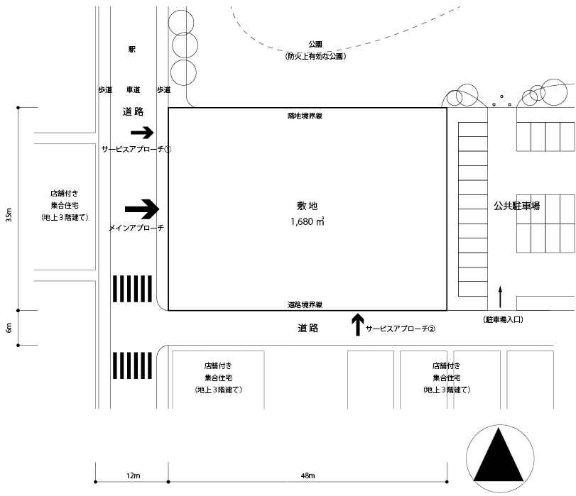 R5年一級建築士製図】『図書館』エスキスを計60分で終えて作図に至る