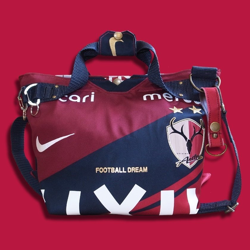 Remake | 鹿島アントラーズ ユニフォーム リメイク トートバッグ(S