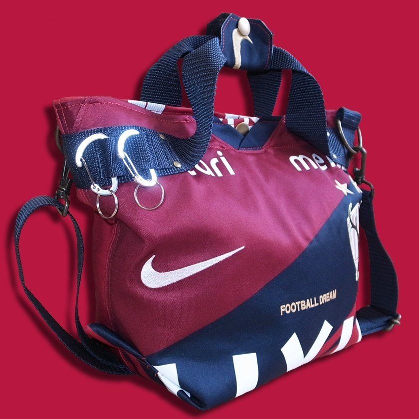 Remake | 鹿島アントラーズ ユニフォーム リメイク トートバッグ(S