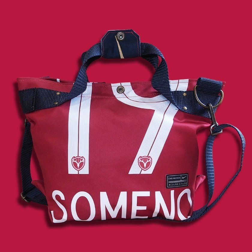 Remake | 鹿島アントラーズ ユニフォーム リメイク トートバッグ(S