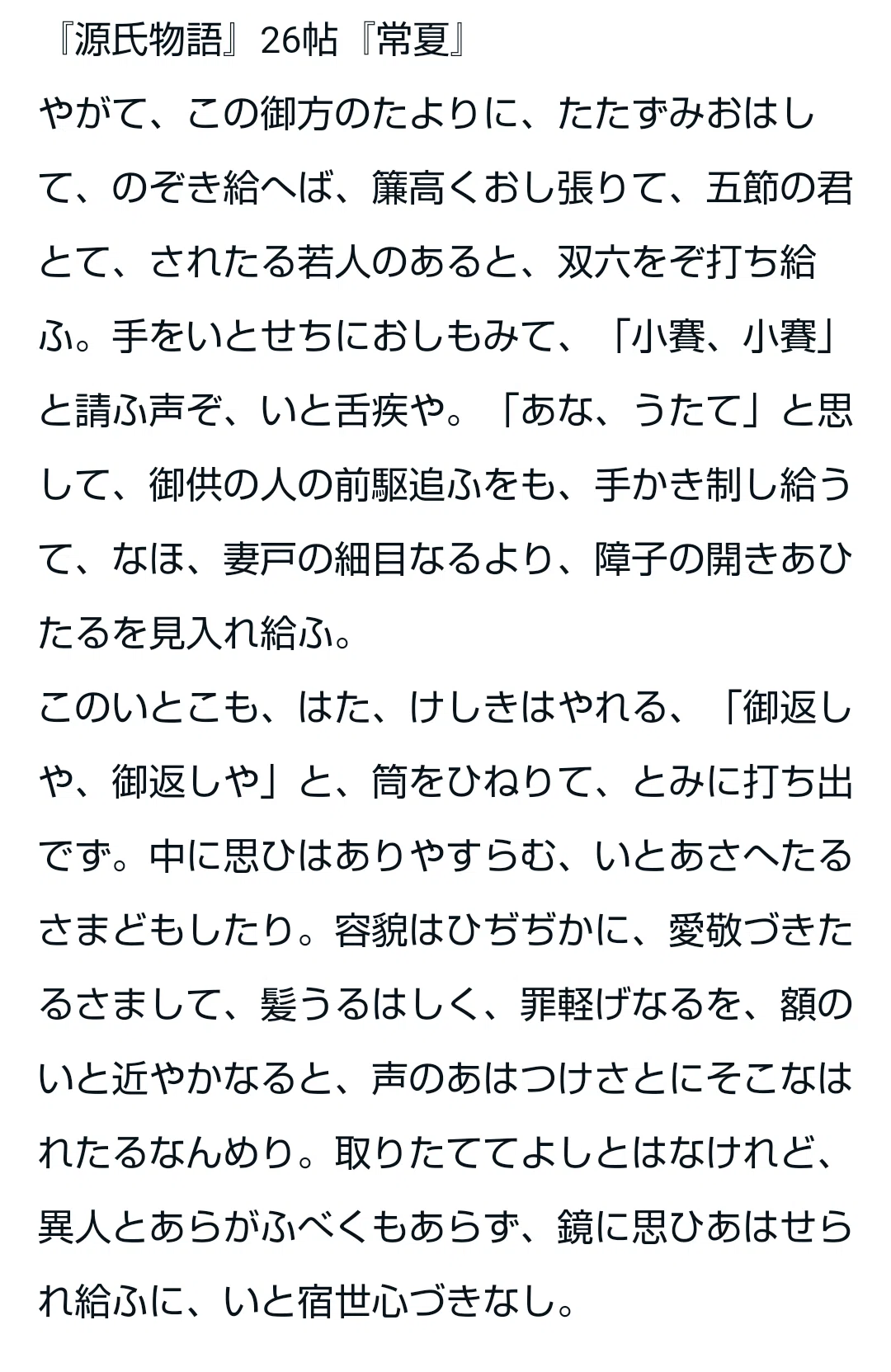 源氏物語 大河ドラマ 光る君 第1〜4巻 (桐壺〜若菜上～夕霧
