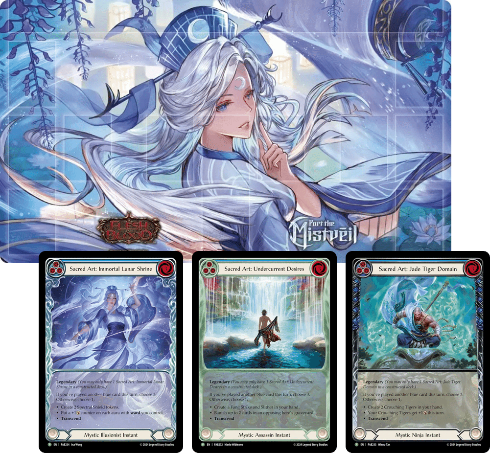 FAB】 Flesh and Blood プレイマット 新月のエニグマ 【公式通販】