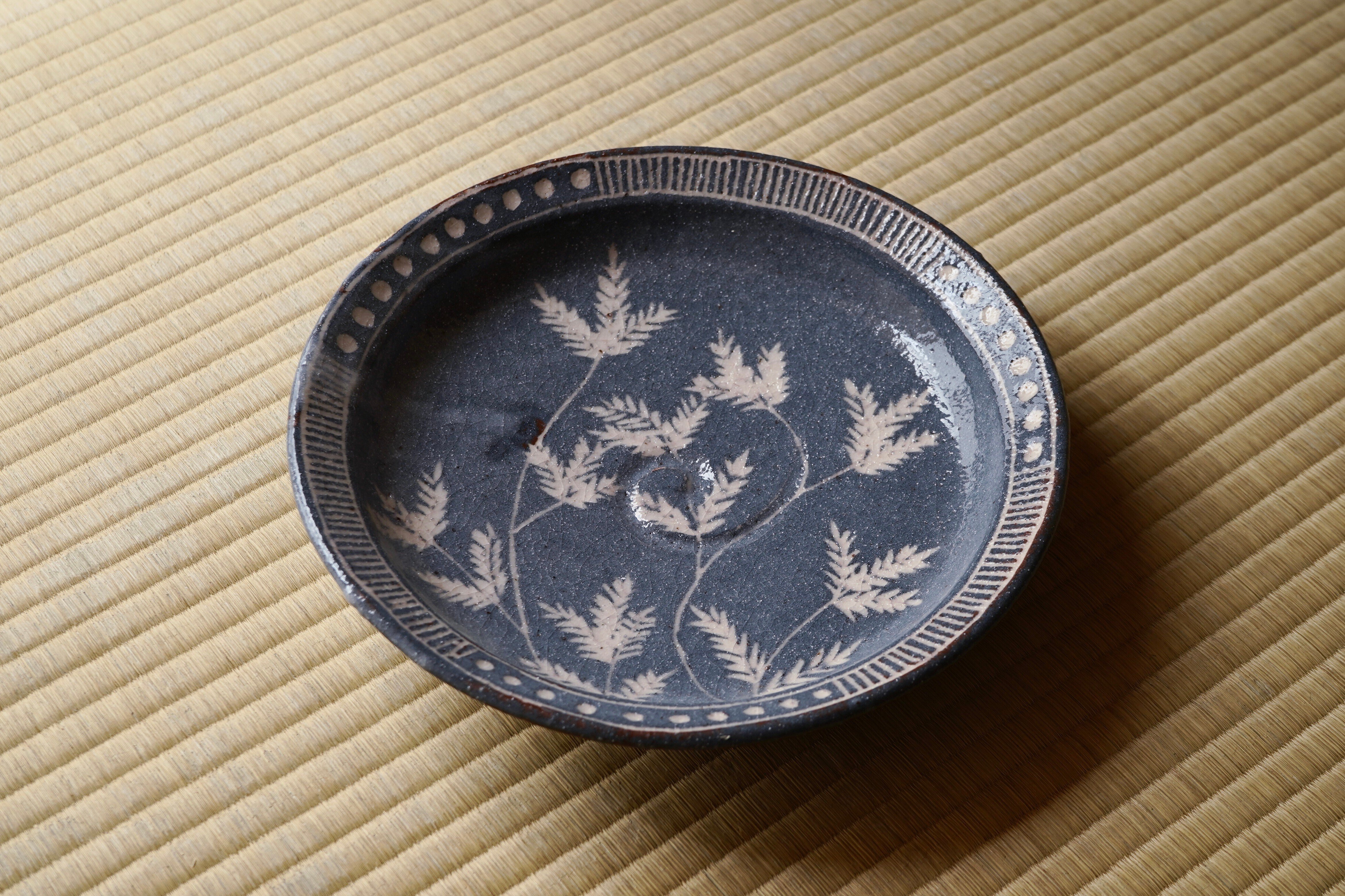 美濃 御深井 向付　安洞雅彦　5客 皿 12387a57df97af2ce2a2c07ca0bd19