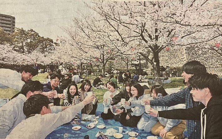 お花見🌳🌸】新入社員歓迎会もかねてお花見に行ってきました🤗｜東証