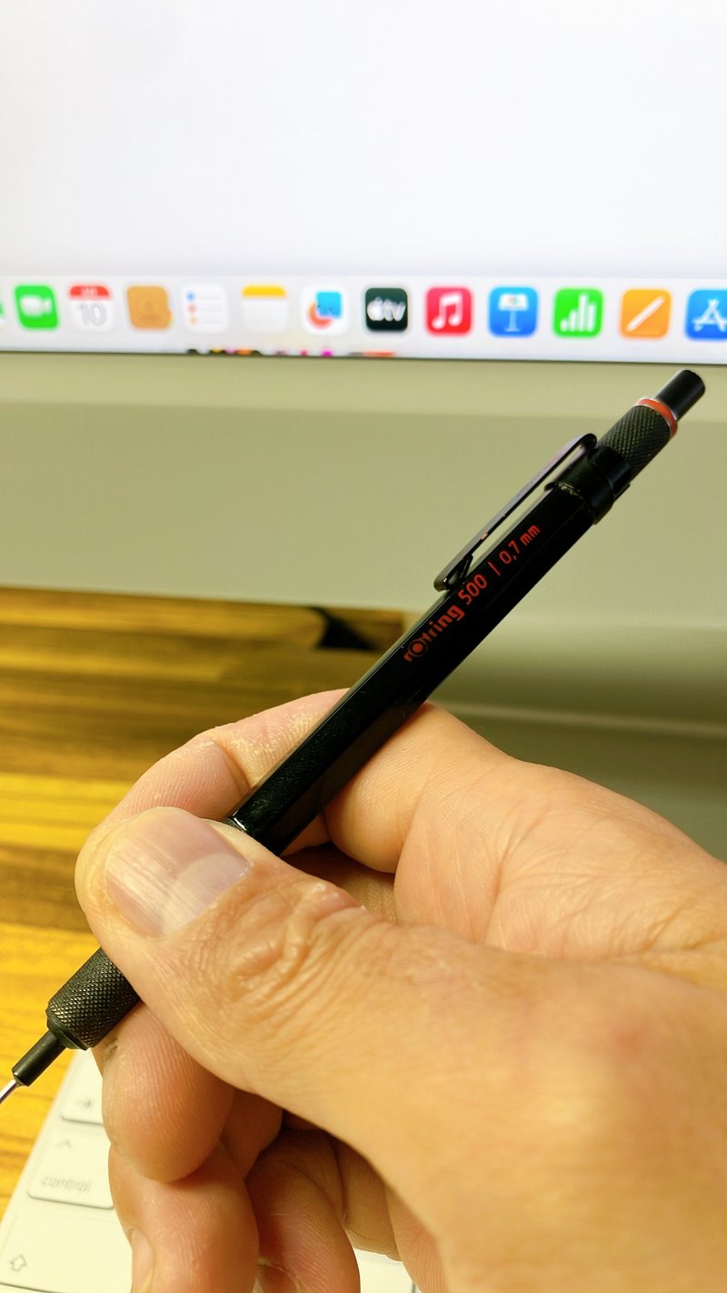 おすすめ rotring シャープペンシル 手に馴染む 描きやすい 書きやすい ペン