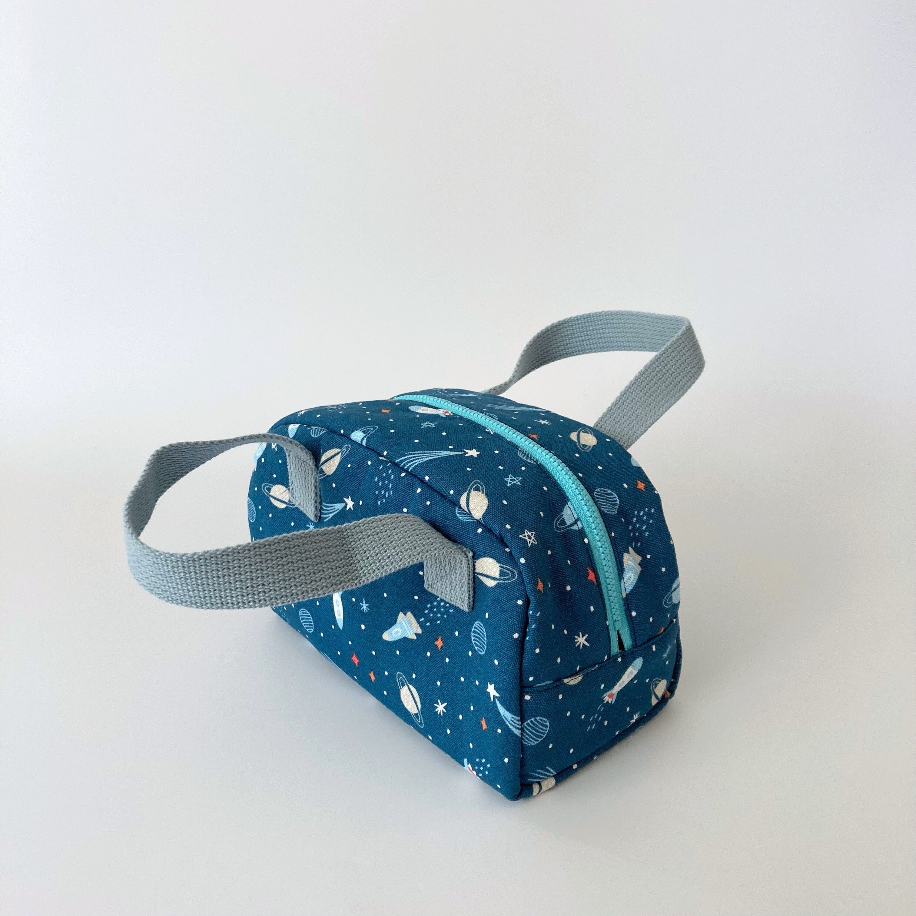 ハンドメイド 入園入学準備 保冷バッグ お弁当袋 保冷対応お弁当袋 保温保冷できる巾着バッグ/ランチバッグ/お弁当袋 /幼稚園から