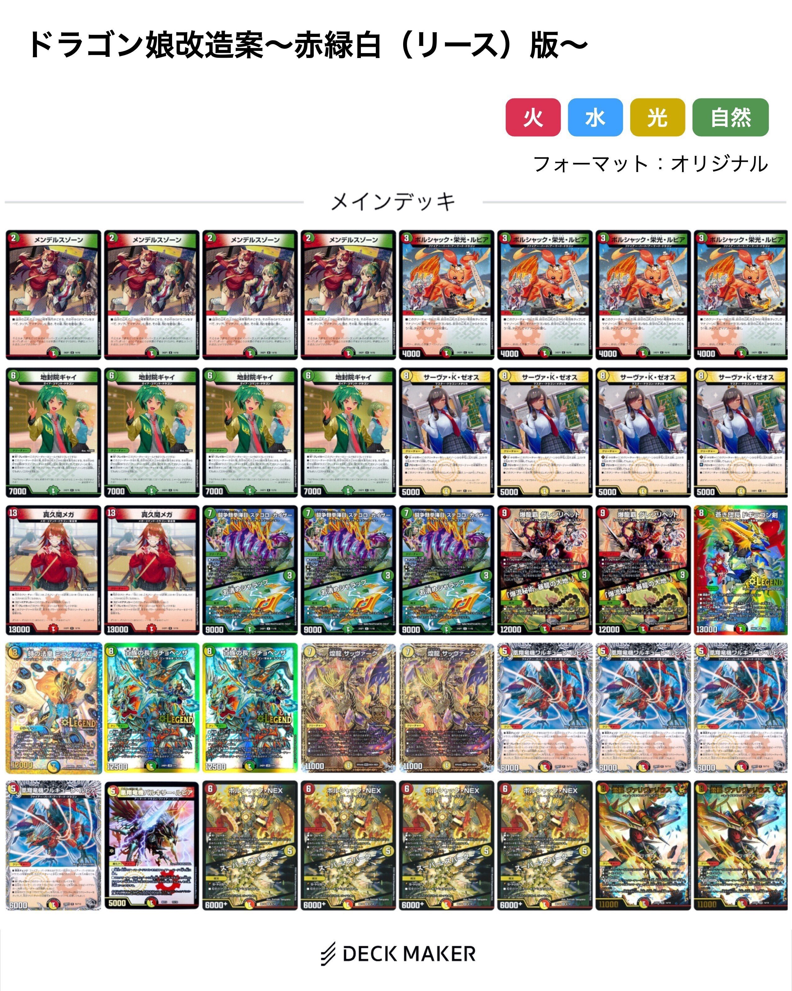 デュエマ アドバンスCS】「N×NリモートDM杯(2024/7/21)」結果