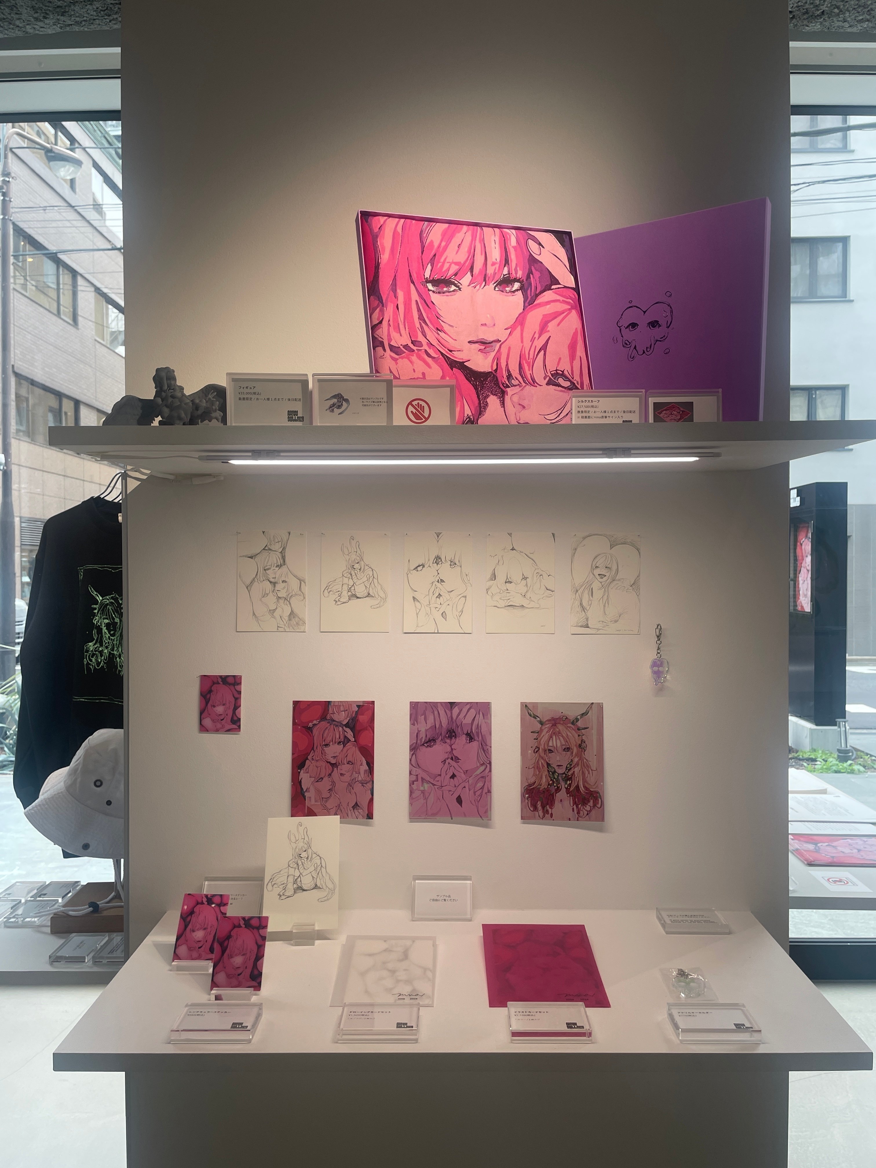 藍にいな(nina)の初個展・after Birth 素敵すぎました