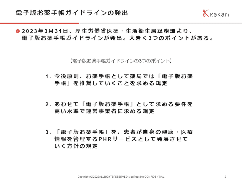 電子版お薬手帳ガイドライン