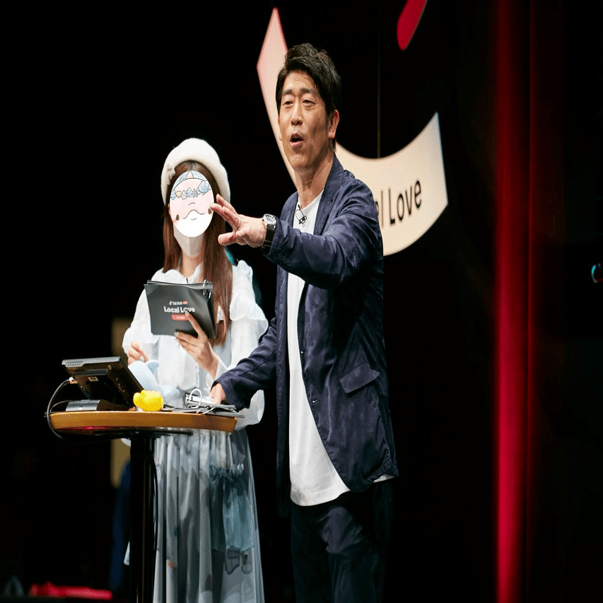 原口あきまささんと人気クリエイターたちが出演する「TikTok LIVE