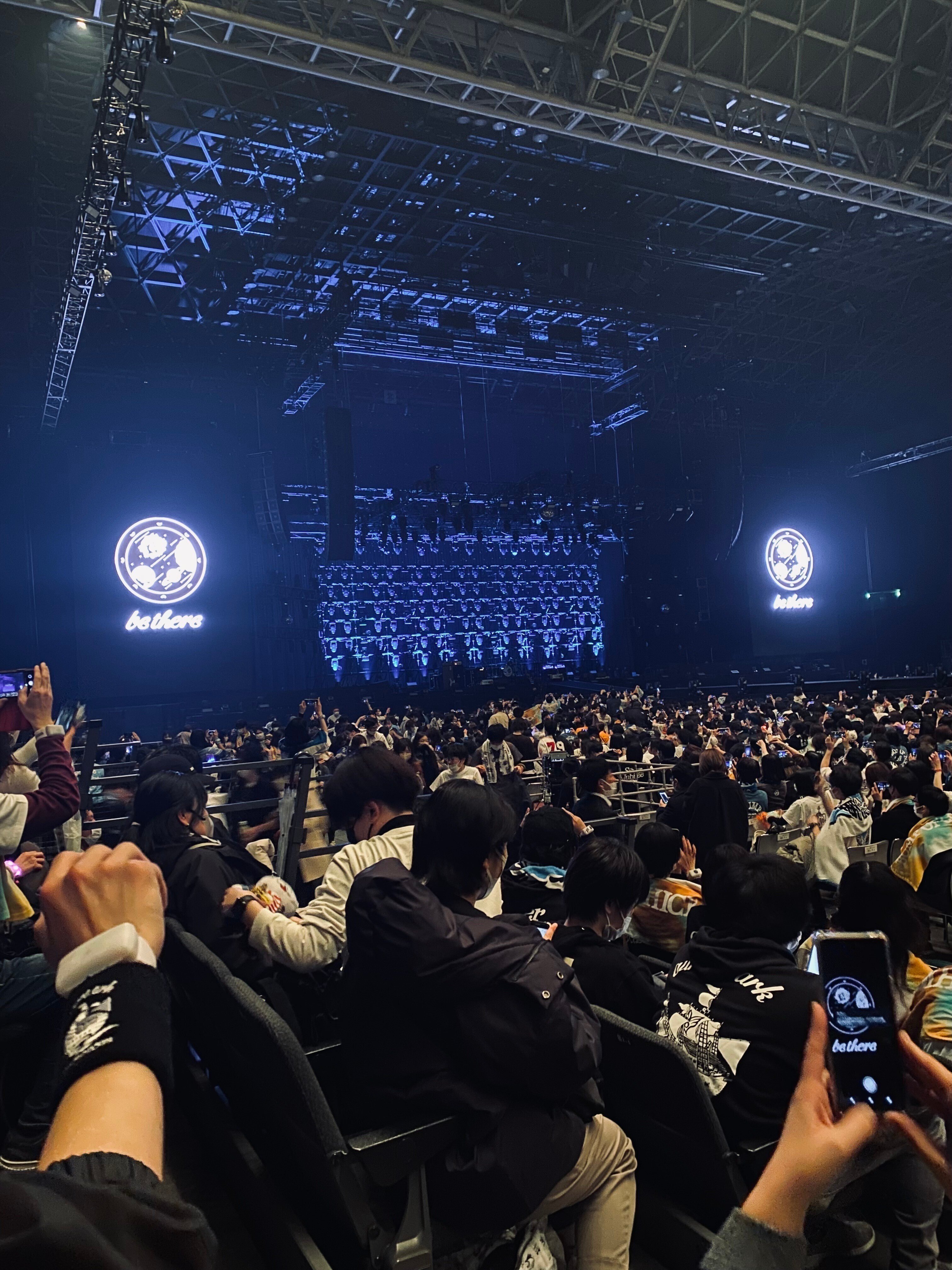 BUMP OF CHICKEN マリンメッセ福岡 チケット セトリネタバレ】2/18 福岡公演①マリンメッセ福岡A館 BUMP OF