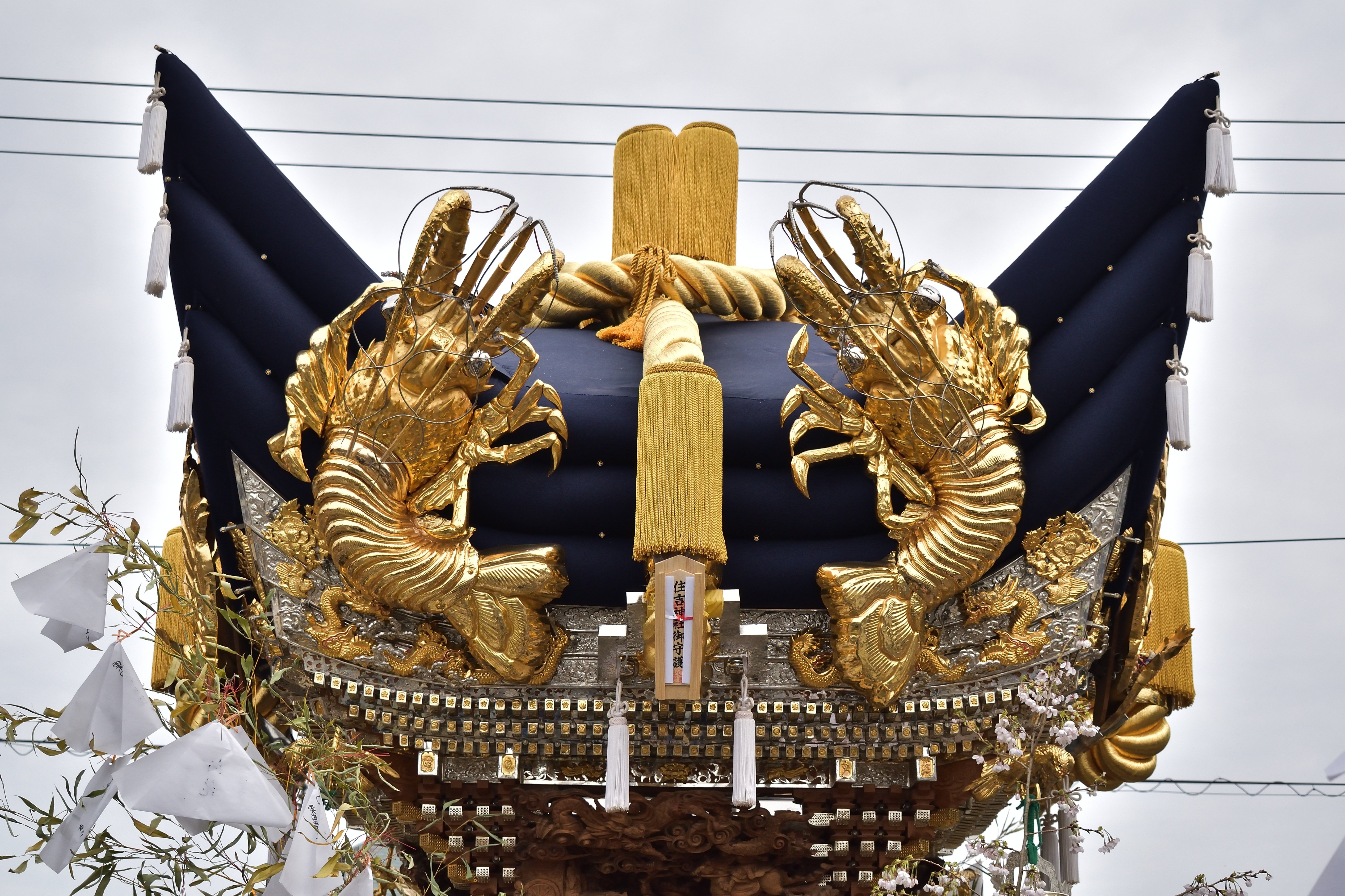 播磨の祭礼:住吉神社 栗田屋台 狭間彫刻と梵天|HariFest 播磨の祭礼:住吉神社 栗田屋台 狭間彫刻と梵天|HariFest