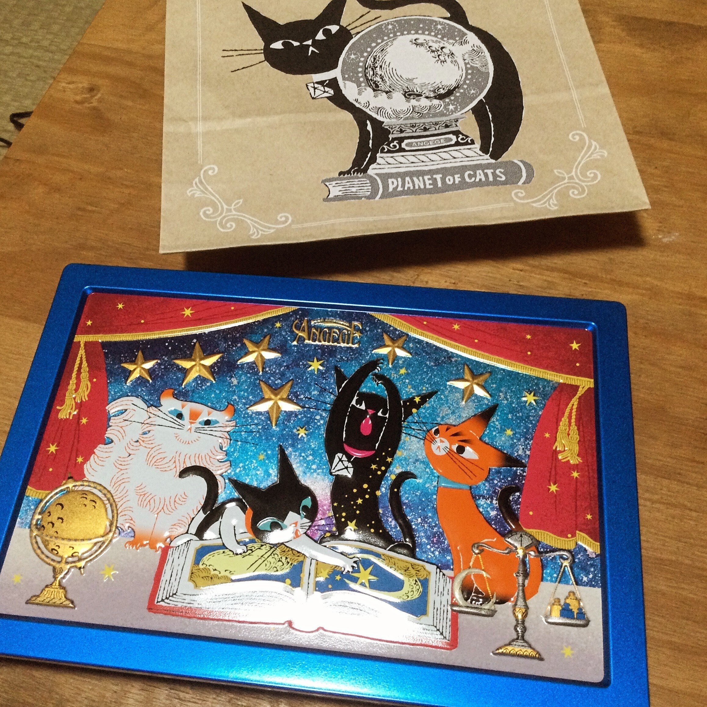 黒猫love♡ゴンチャロフ アンジュジュの猫たち。バレンタイン自分用