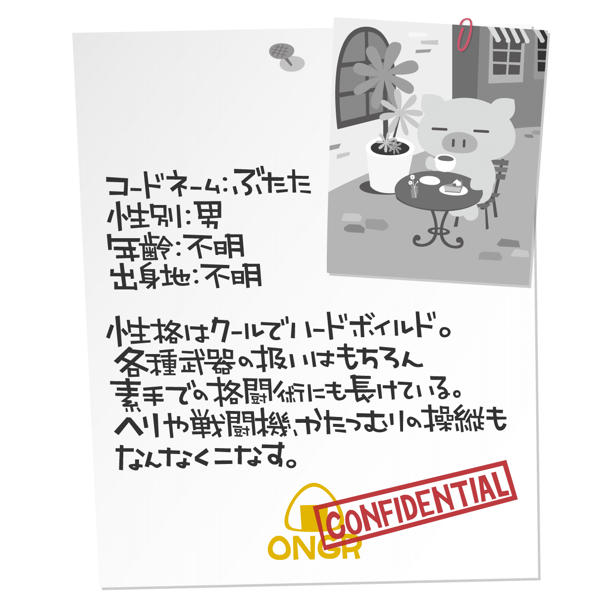 ぶたたプロフィール｜decosmith