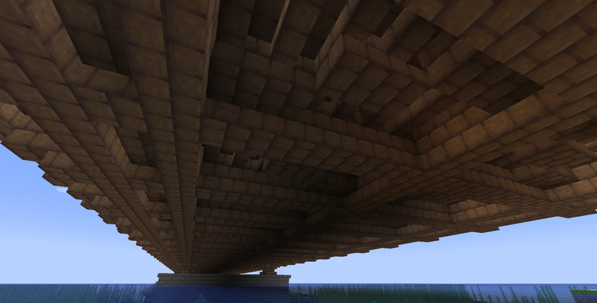 [Minecraft] Introducing Builds on the Hayashi Server Part 3: Bridges｜しいたけ