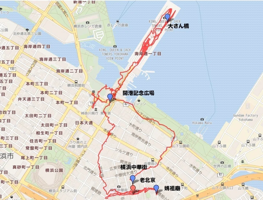 【横浜市中区】元日 ハマの朝風景 24.01.01_07:45|スナップ寅さん