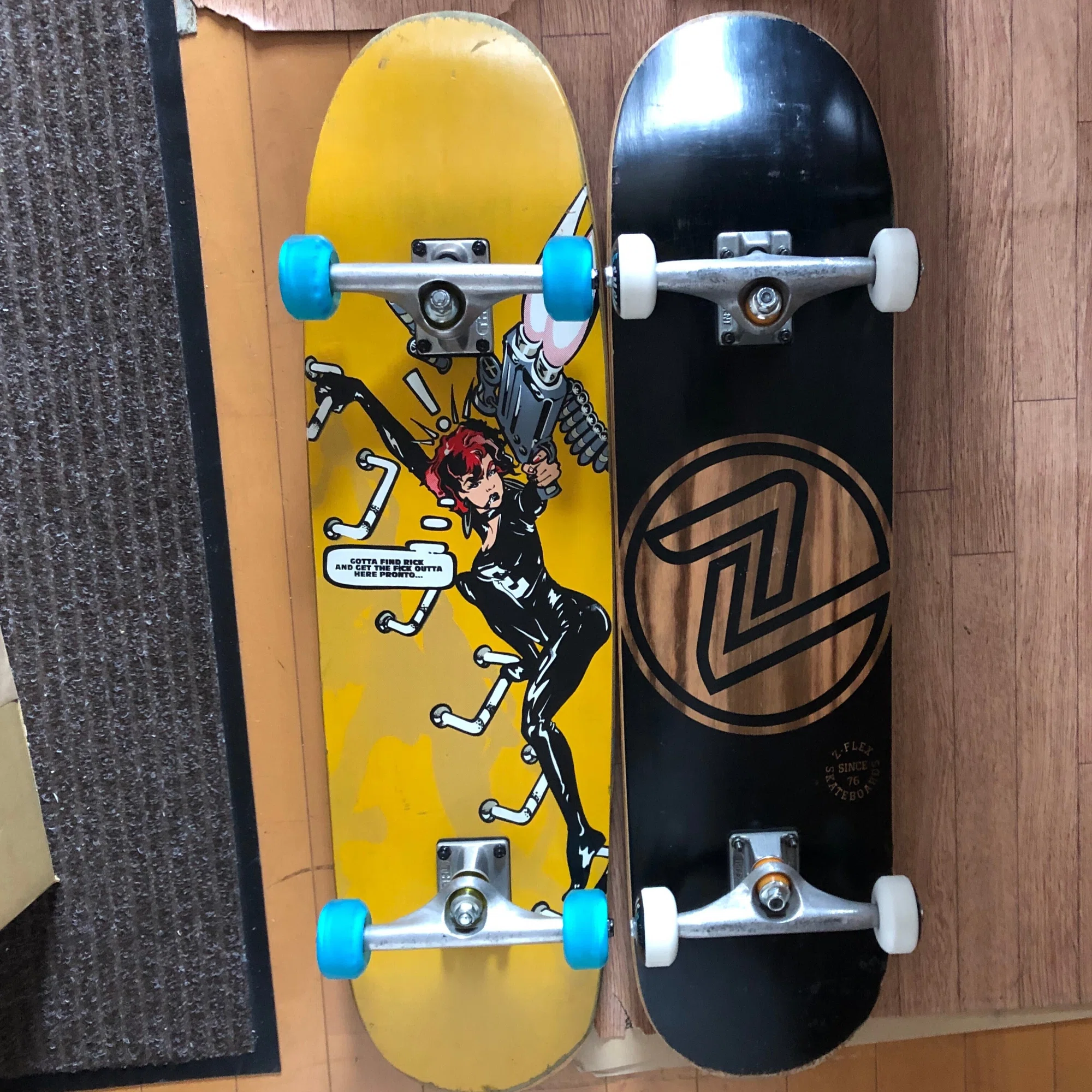 オールドスクール（Old School）スケートボードとペニー｜（花鳥風月 