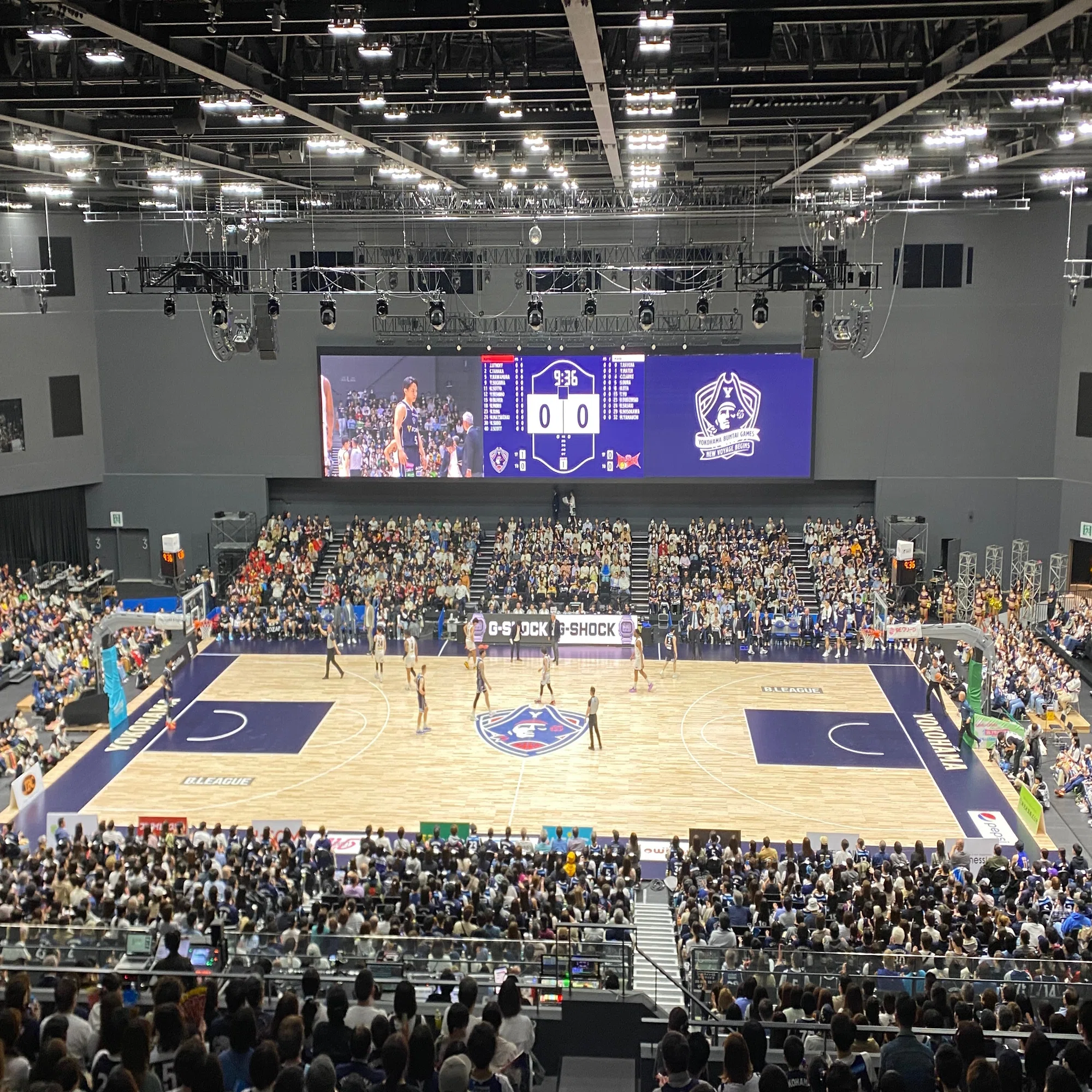 横浜ビー・コルセアーズの横浜BUNTAI ホームゲームを初視察｜島田慎二