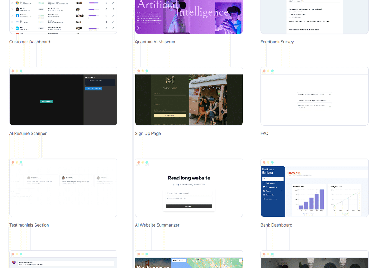 XYZページ プロンプトからサイトが作れる！？話題の「Create.xyz」を使って