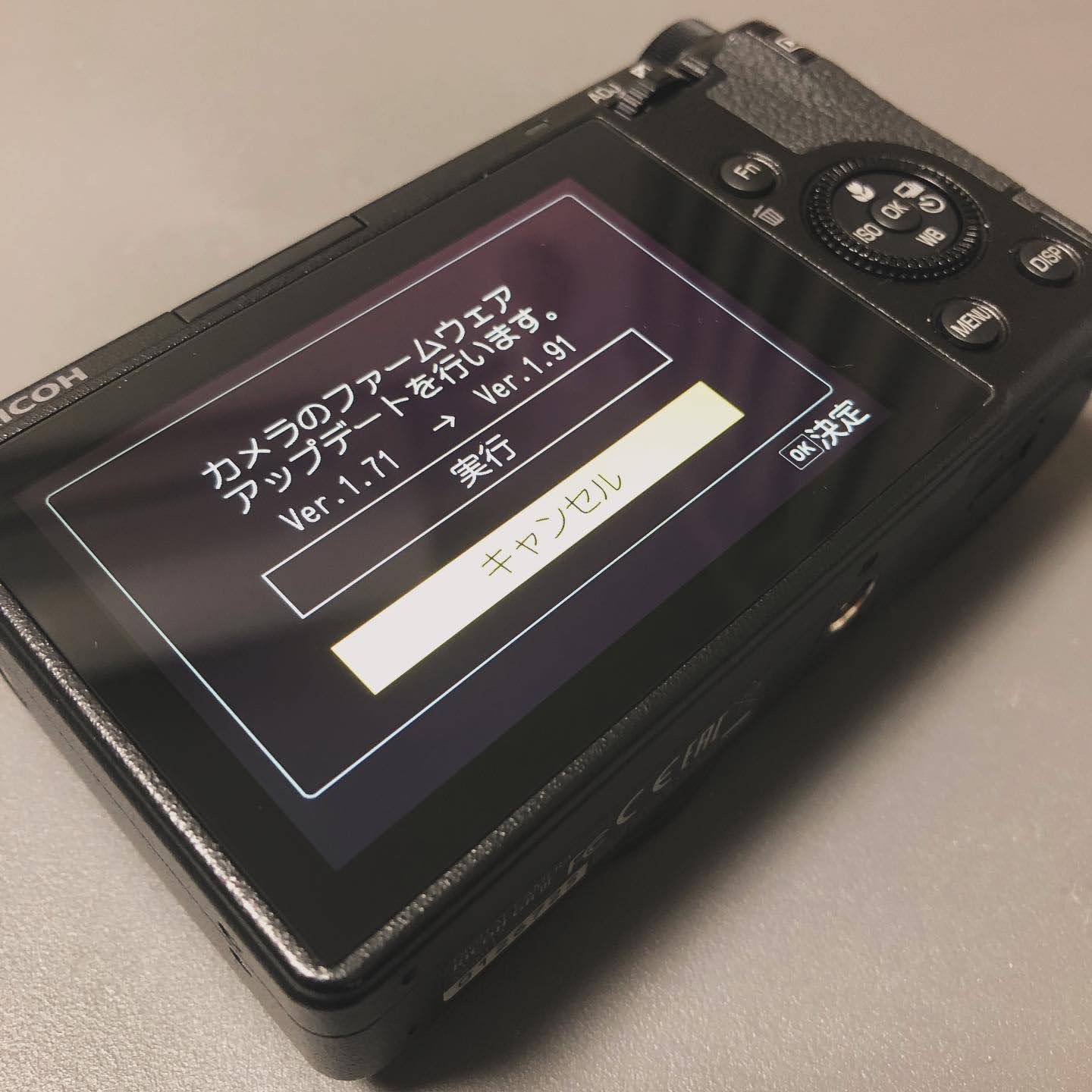 RICOH GR IIIのファーム更新｜宮本太一（チーハン）