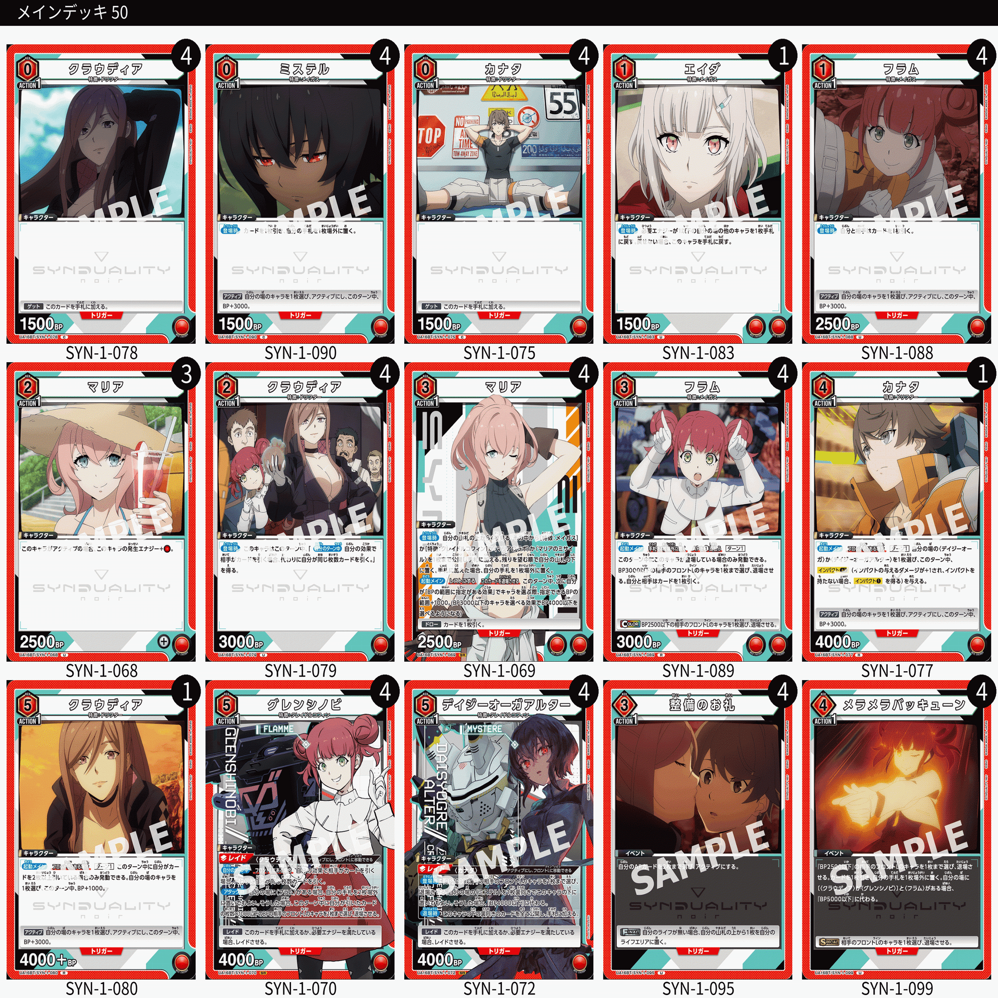 ユニアリ】グレンシノビから見るSYNDUALITY Noir争奪バトル【ユニオン