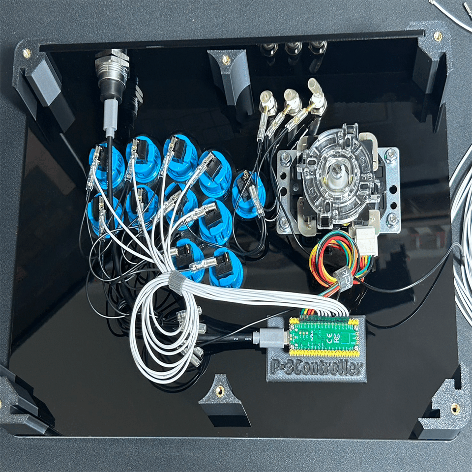 組立解説】レバータイプアーケードコントローラー組立キット｜ぴくるす