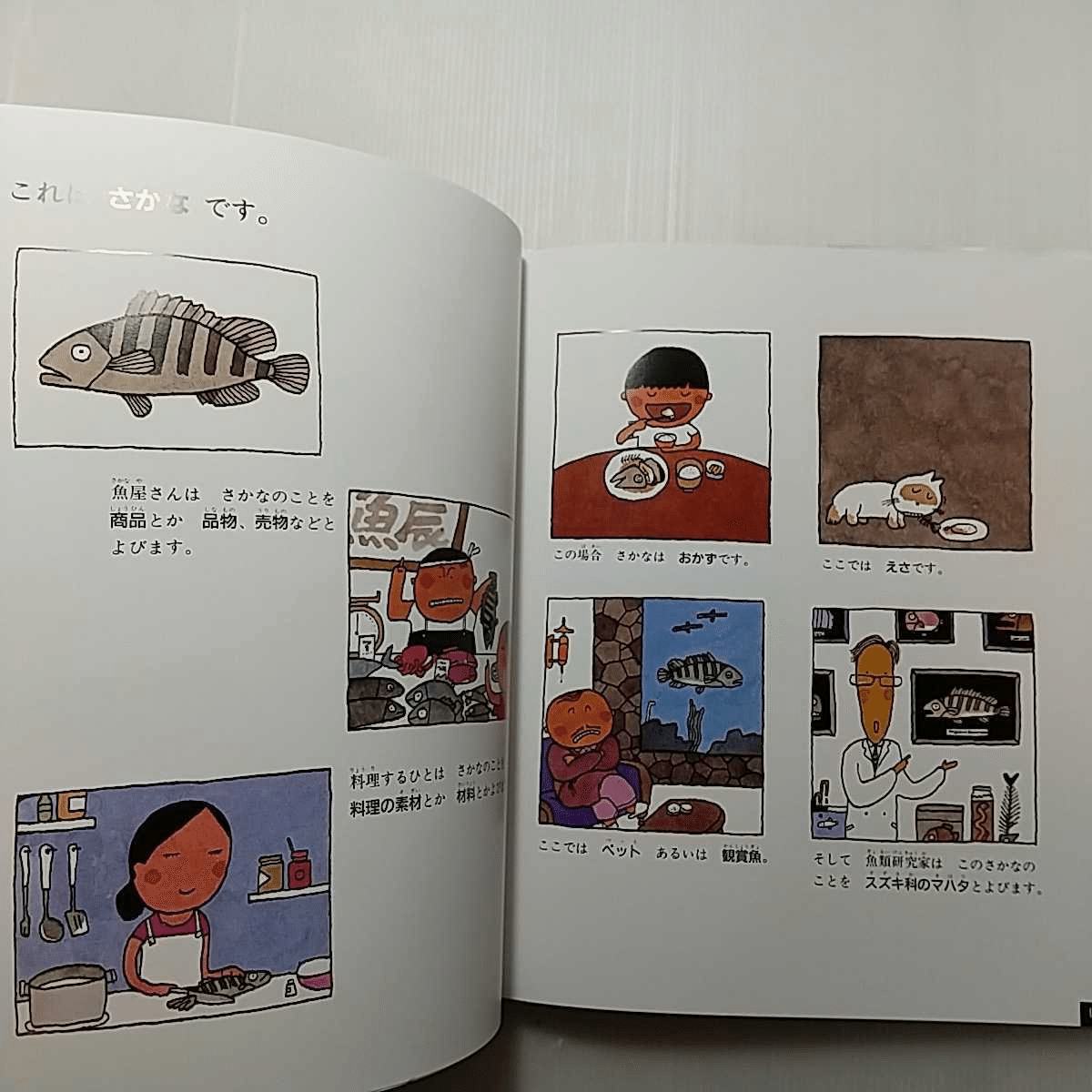 なまえのことば 名詞　五味太郎　言葉図鑑 五味太郎（1945.8.20- ）『なまえのことば 言葉図鑑 10』偕成社