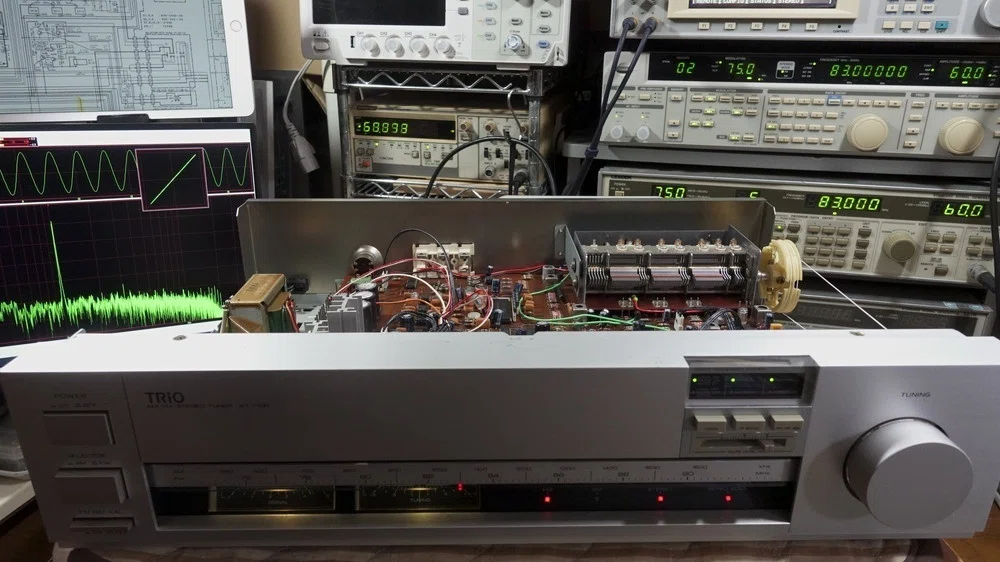 TRiO KT-1100 修理調整記録14｜BLUESS Laboratory