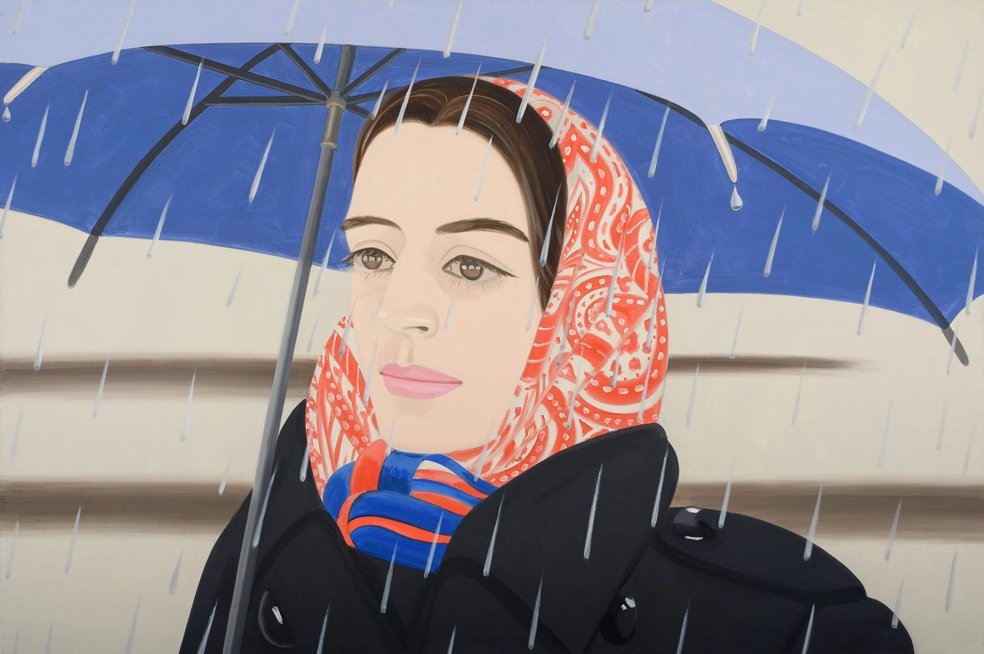 今日の1枚）Alex Katz：Blue Umbrella 2｜artoday - chiaki
