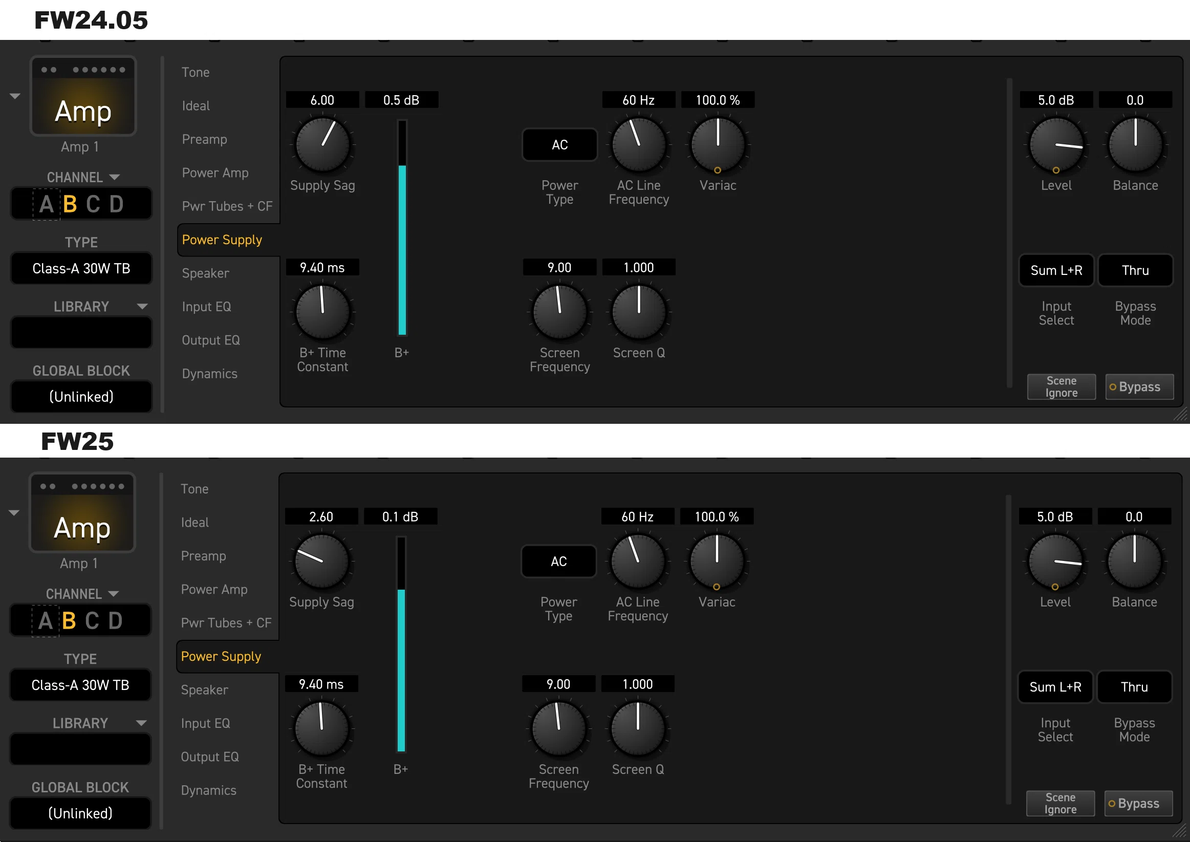 Fractal Audio Systems Axe-FX III Firmware 25.00 アップデート 概要