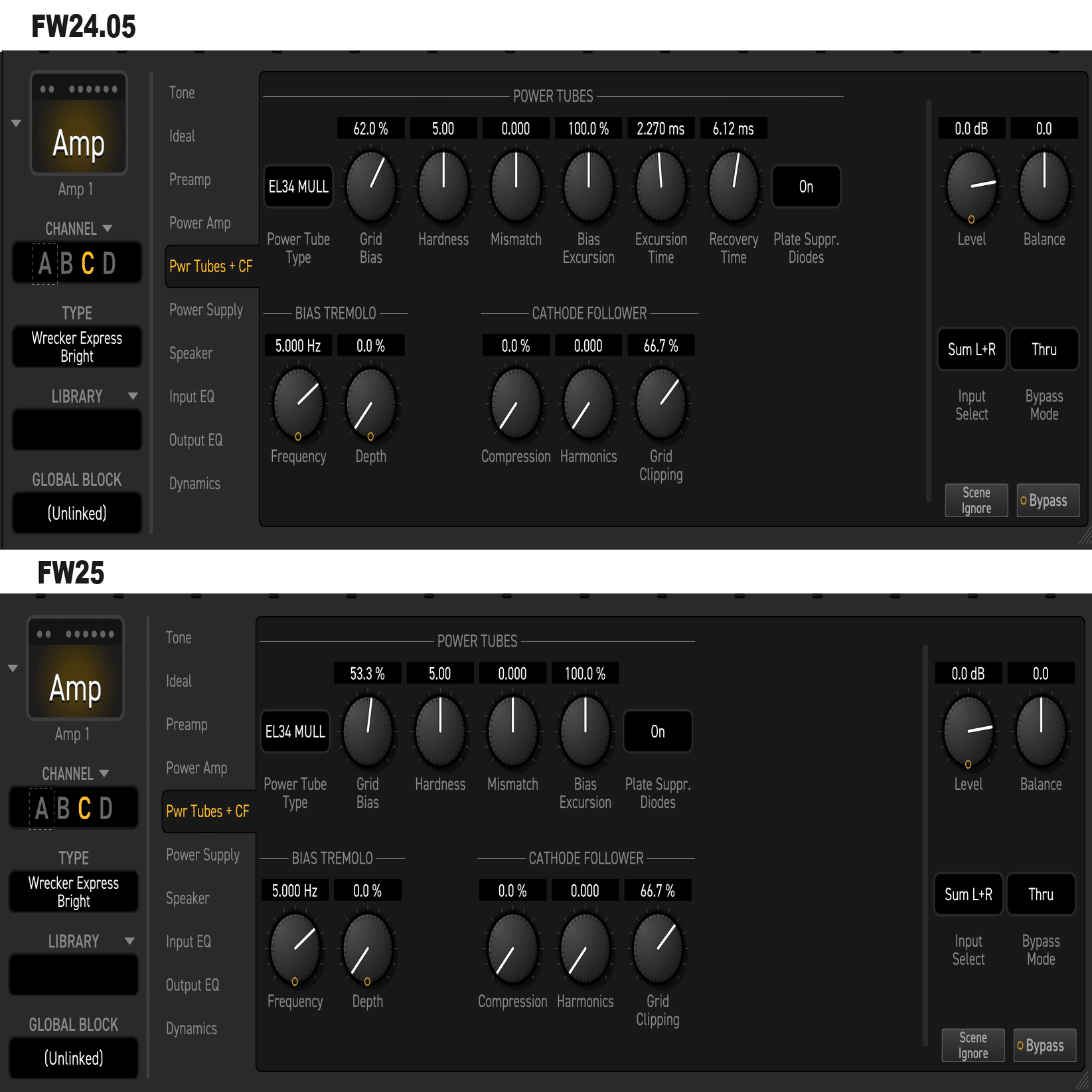 Fractal Audio Systems Axe-FX III Firmware 25.00 アップデート 概要