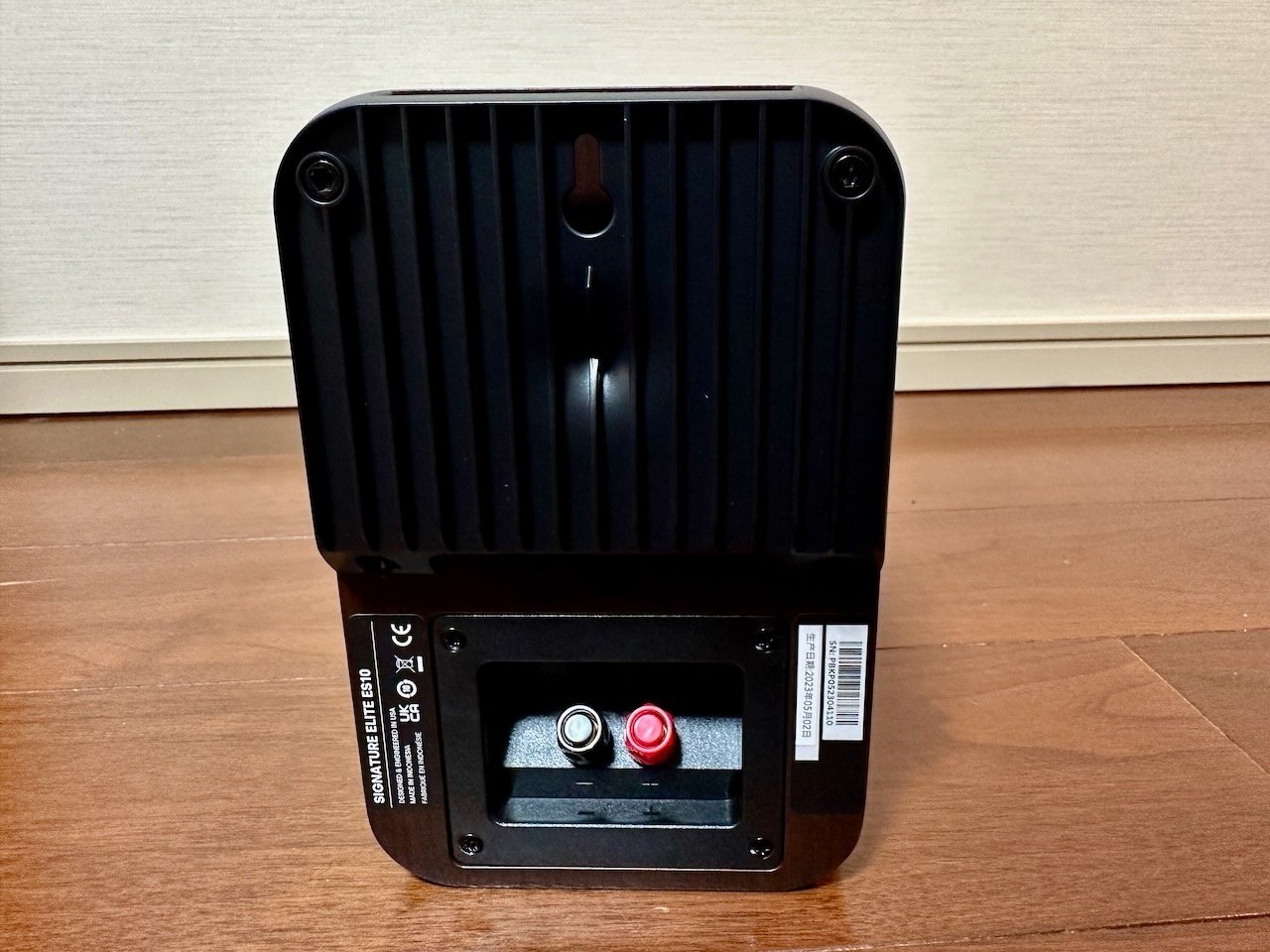 フロントとサラウンドスピーカーにPOLK AUDIO ES10を導入 フロントとサラウンドスピーカーにPOLK AUDIO ES10を導入
