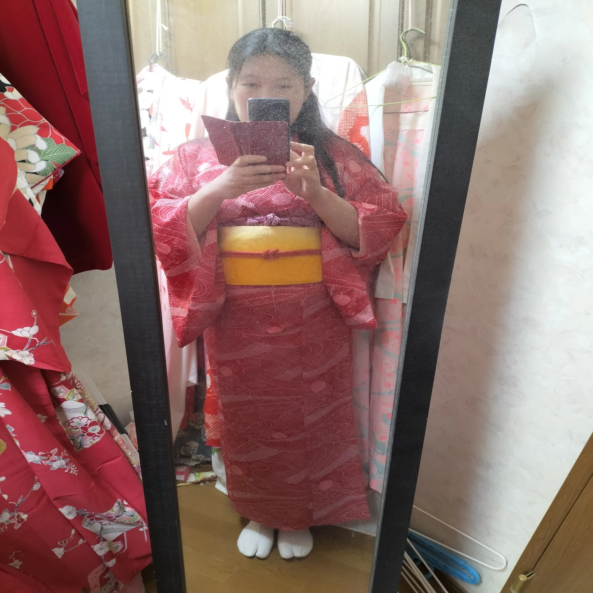 絞りの着物の立場。｜増田朋美