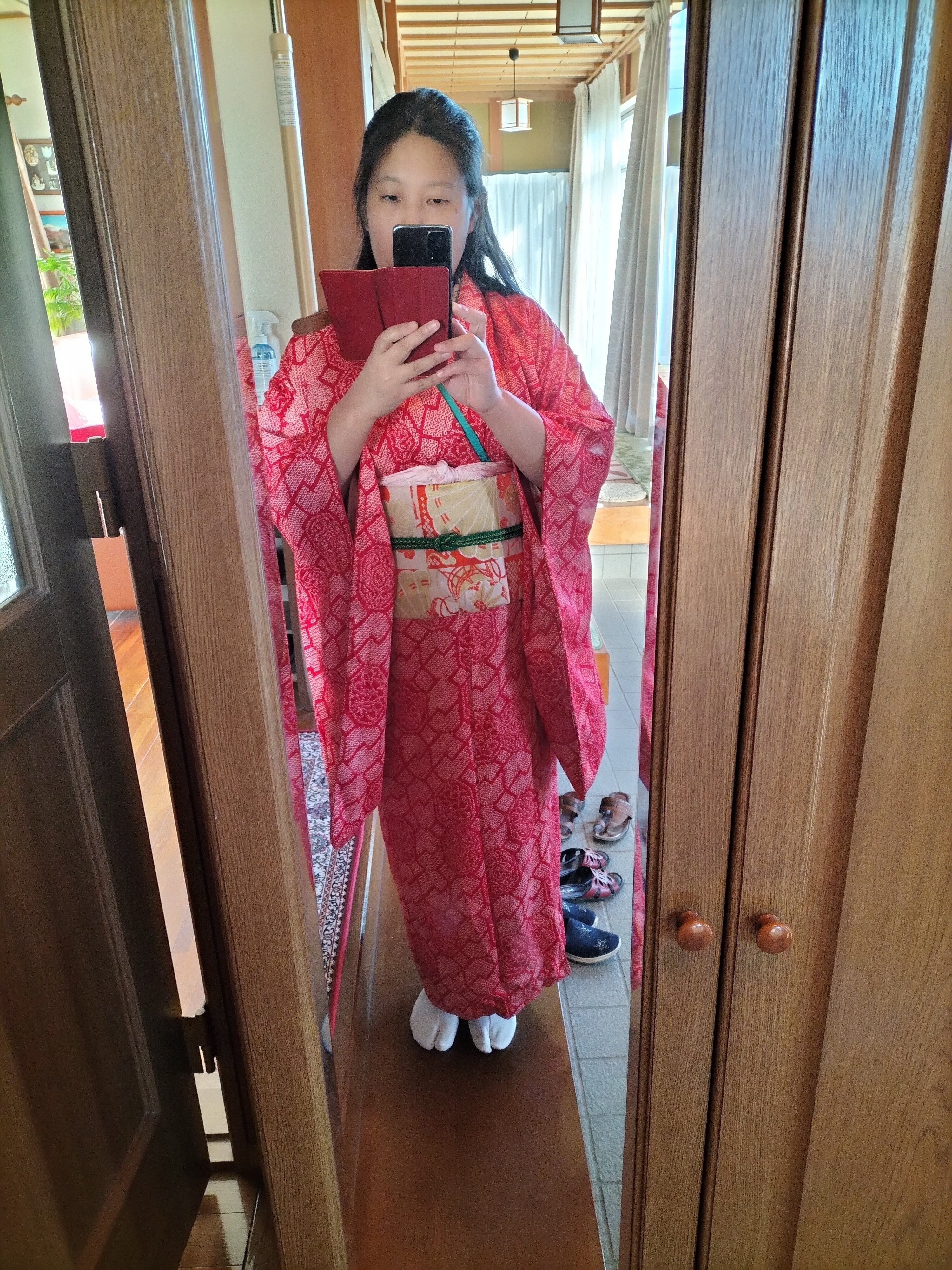 小紋絞りかわいい