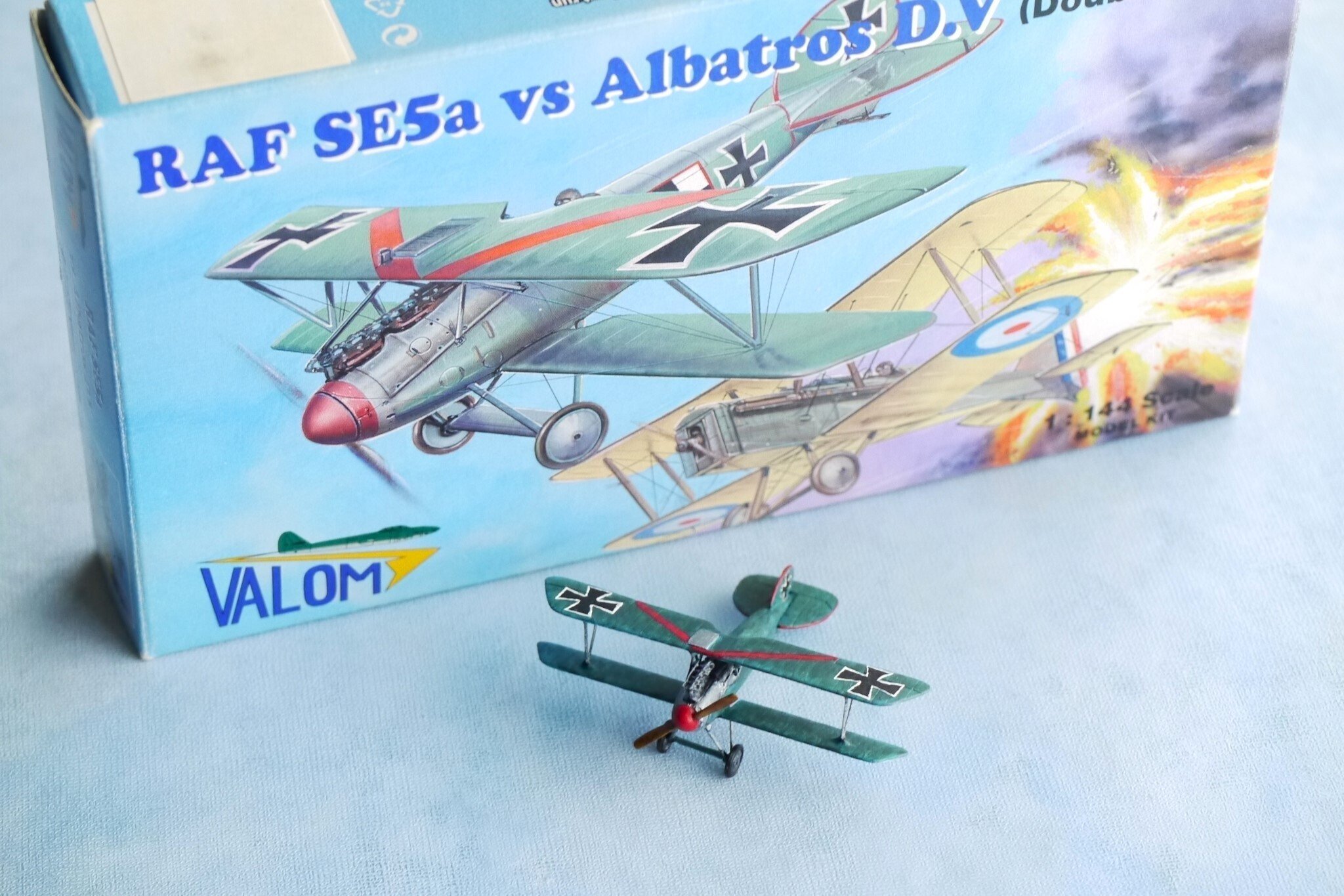 VALOM・ヴァロム 1/72 DH・91 アルバトロス×2 複葉機模型1/144 アルバトロスD5 完成+|sion
