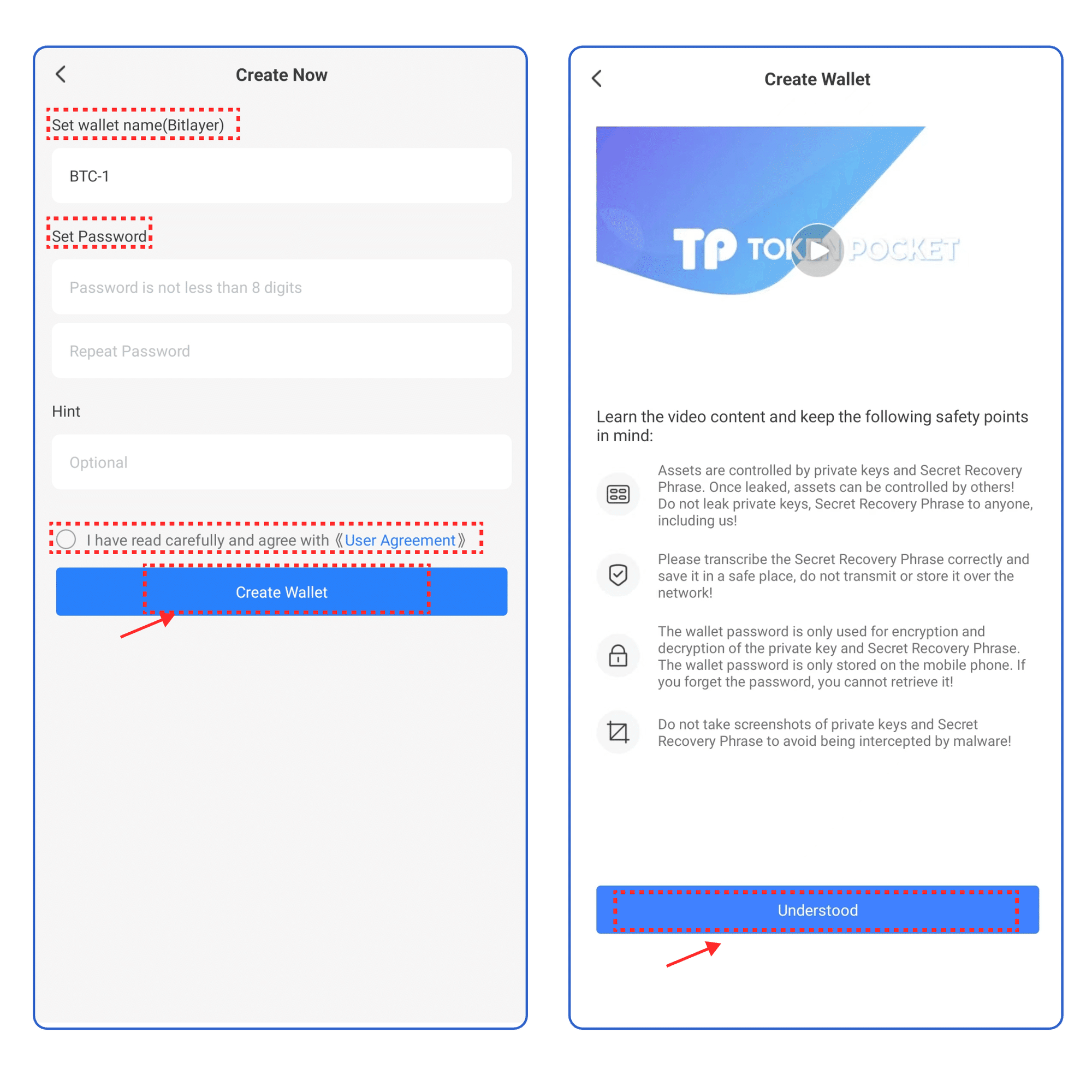 BitLayerのウォレットを作ろう！ │ ウォレットを作成/インポートする方法｜TokenPocket (トークンポケット) 公式