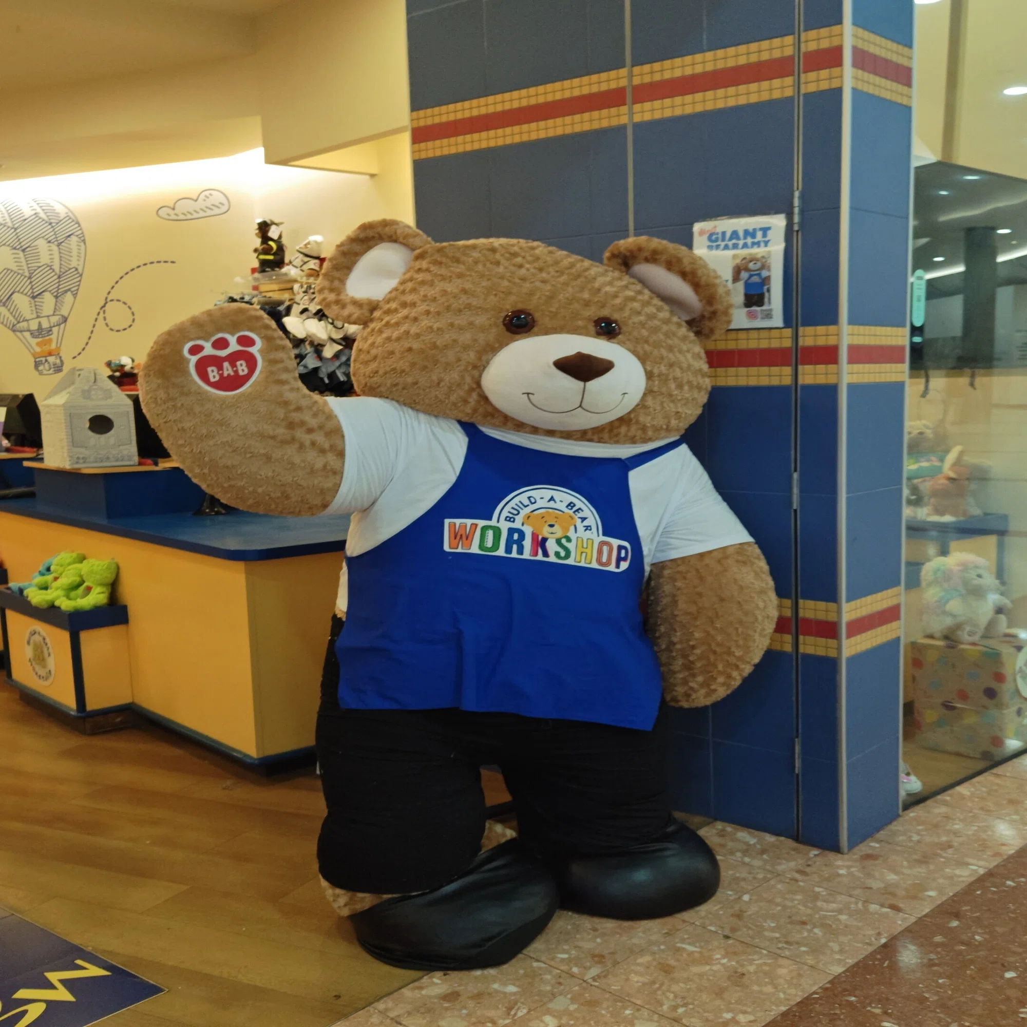 build A bear で作った世界に1つのクマのハッピー｜ぬいぐるみの妖精 