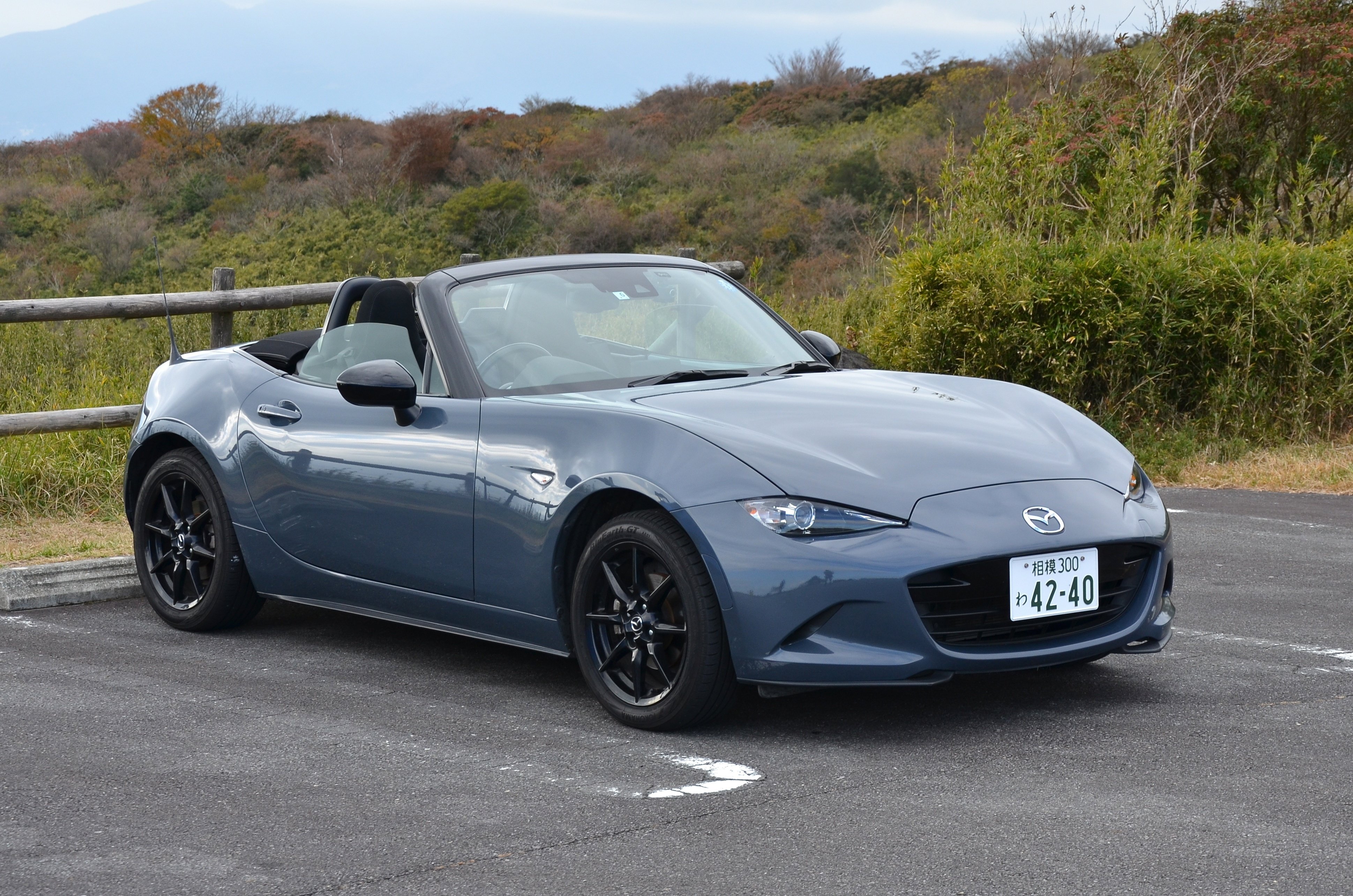 レンタカー試乗記 : 009 マツダ ロードスター 1.5 Sスペシャル