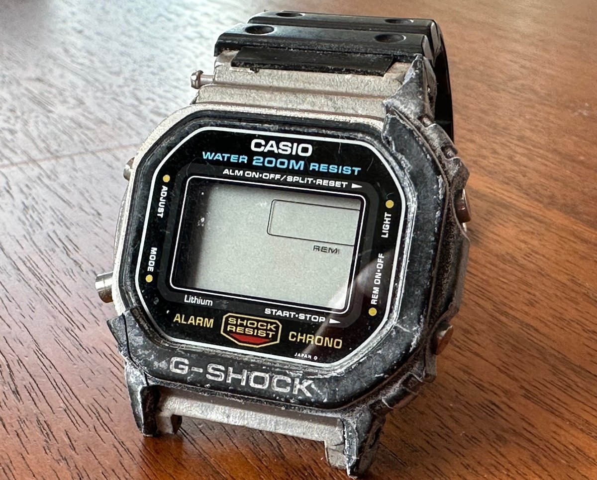 901 スクリューバックJAPAN カシオレストアG-SHOCK 切なかっ 
