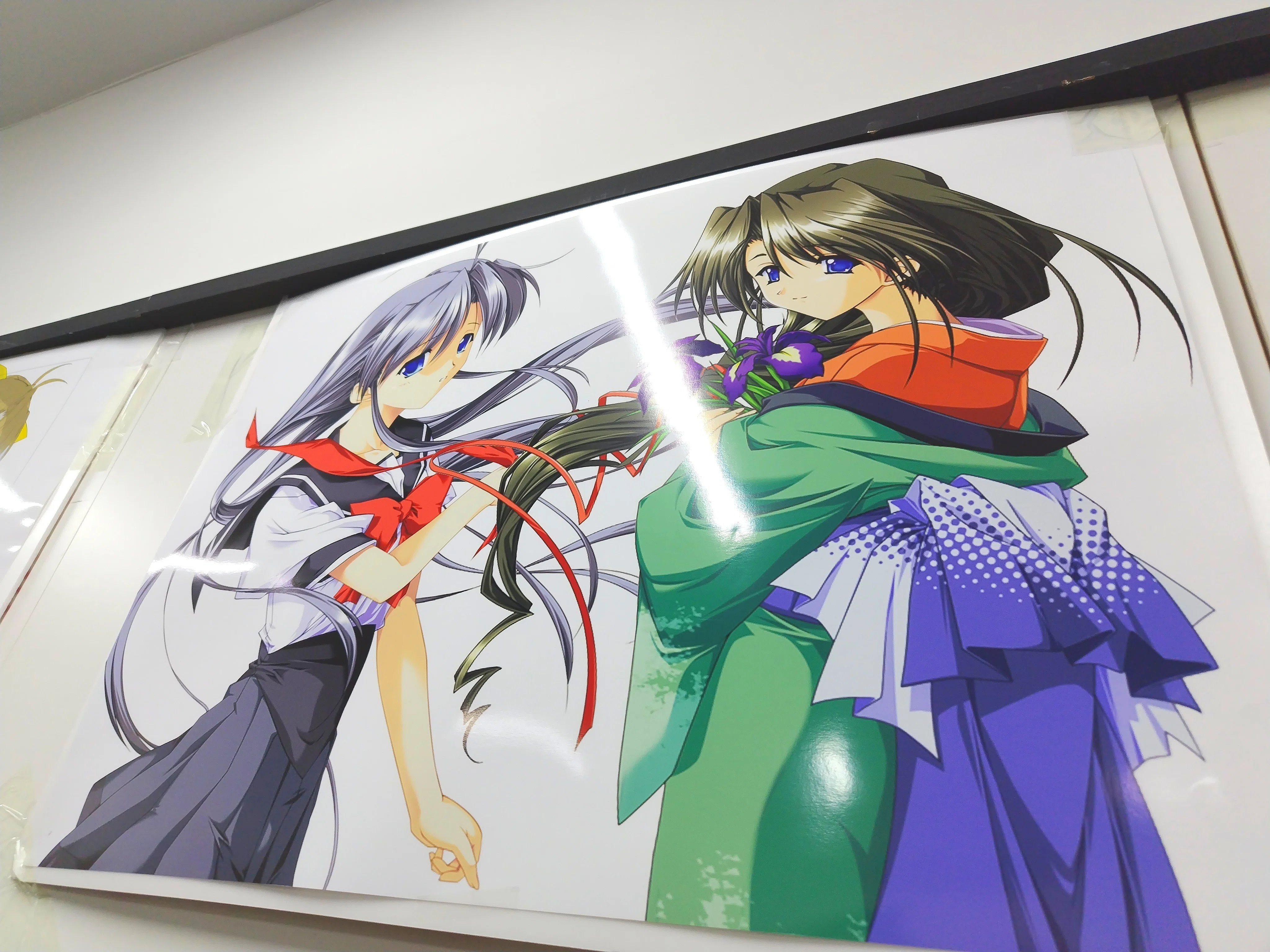 ねこねこソフトの秋乃武彦原画展に訪れて。後編｜たか氏